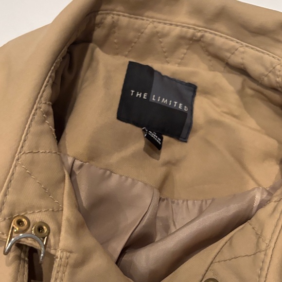 The Limited Tan Double-Breasted Trench Coat - Picture 4 of 6